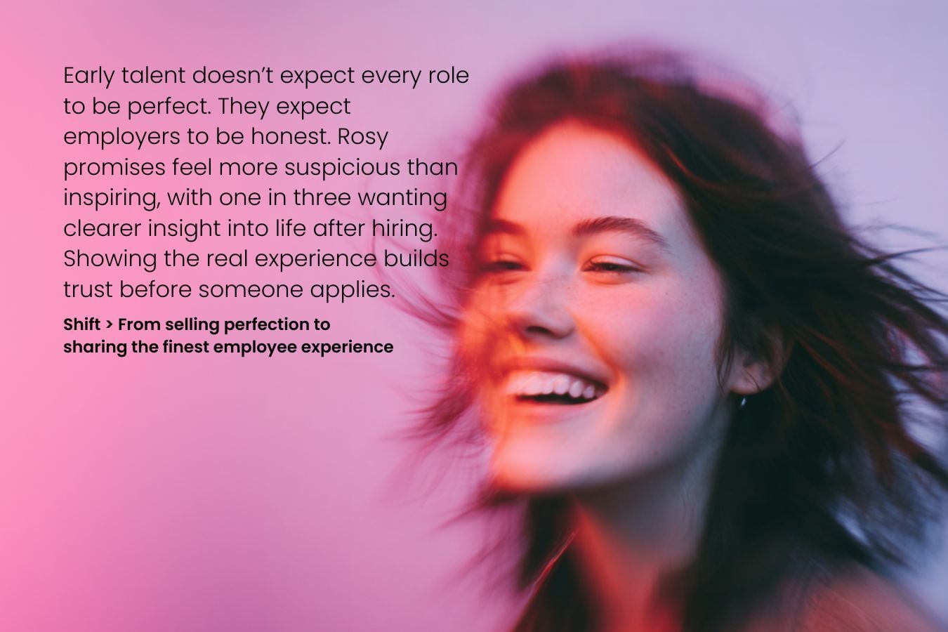 Personality over perfection