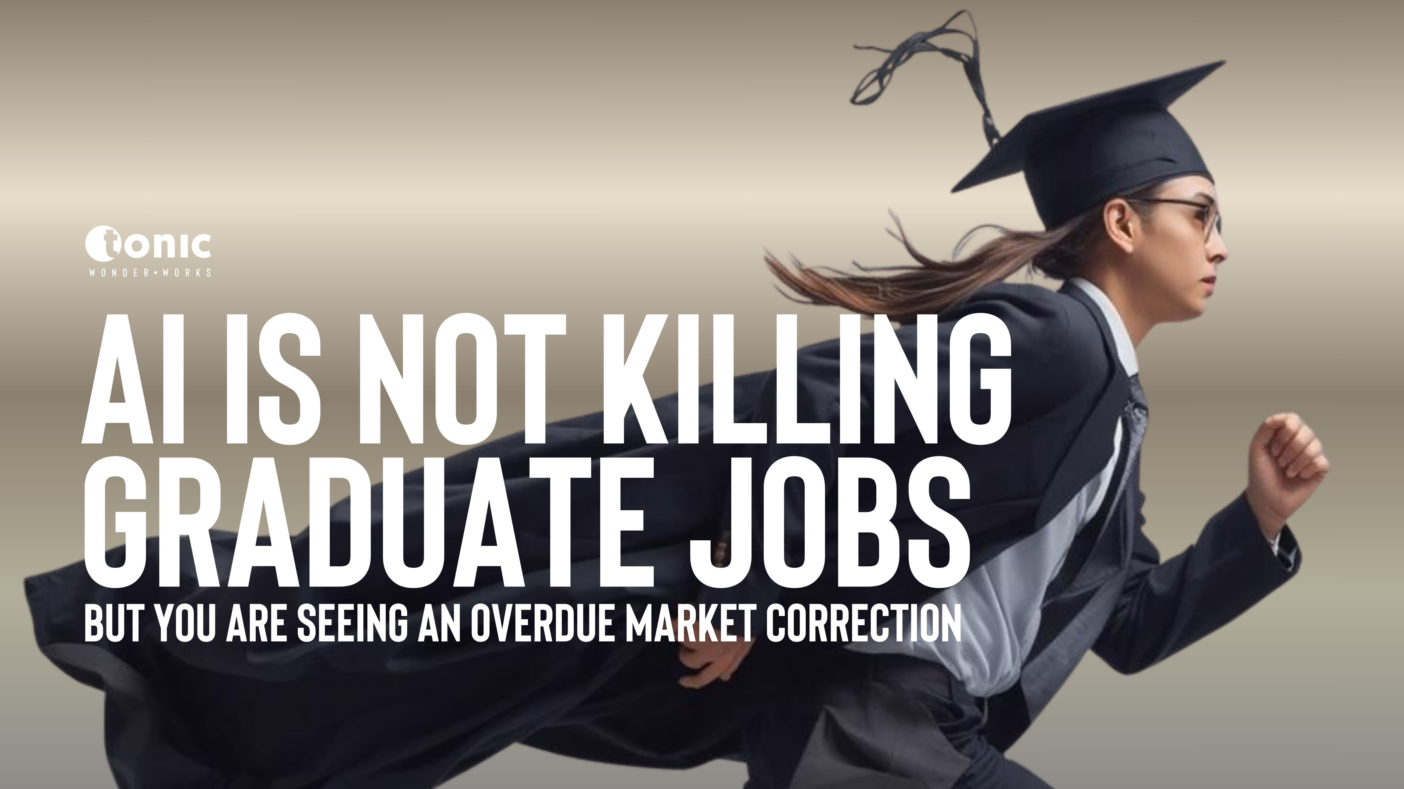 AI is not killing the graduate jobs market